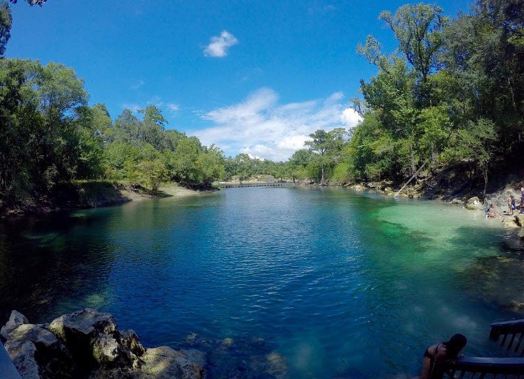 Troy Springs State Park, Florida, USA